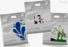 Бумажные пакеты с вырубленной ручкой